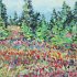 ' Red Meadow - Mount Ranier ' acrylic<br />16 x 20 inches